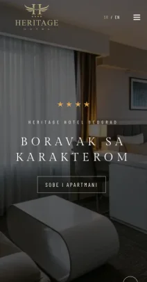 Portfolio prikaz projekta: Hotel Heritage