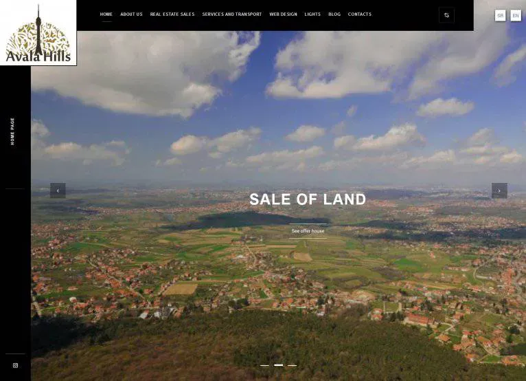 Portfolio project preview: Avala Hills
