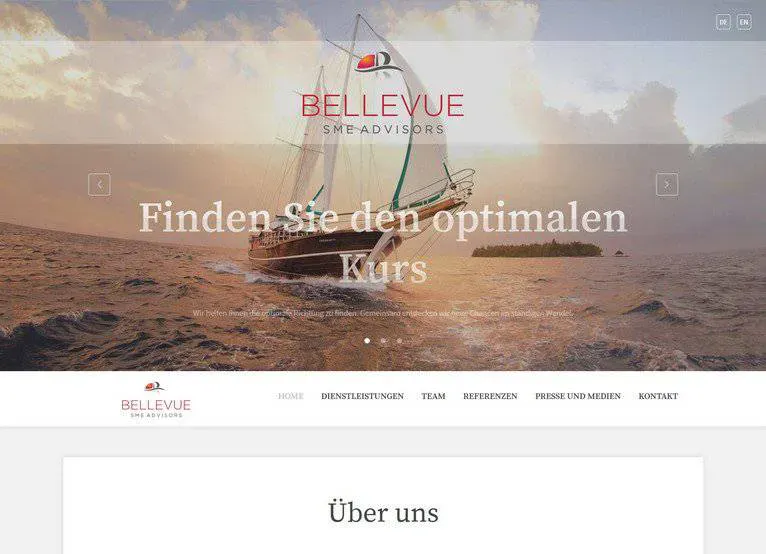 Portfolio project preview: Bellevue SME advisors