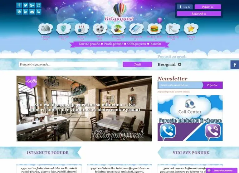 Portfolio project preview: BiGpopust