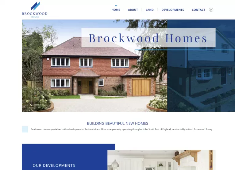 Portfolio prikaz projekta: Brockwood Homes