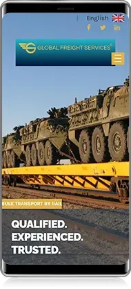 Mobilni prikaz projekta Global Freight Services