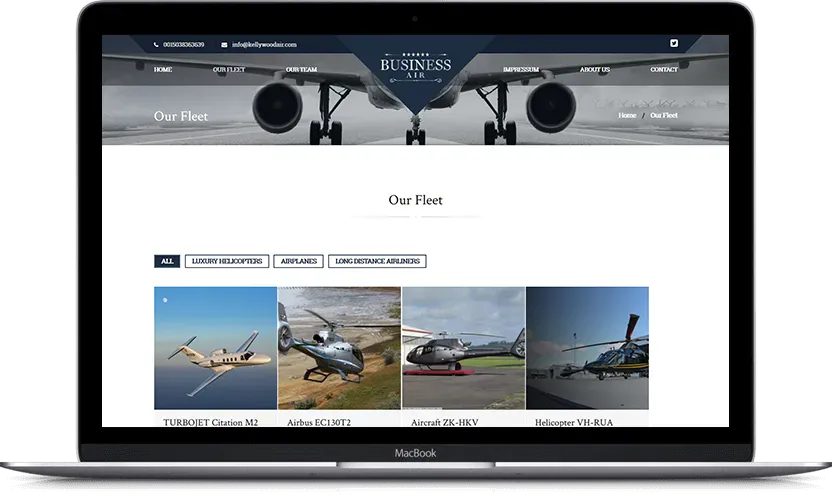 Additional desktop screen of Kellywood Air project