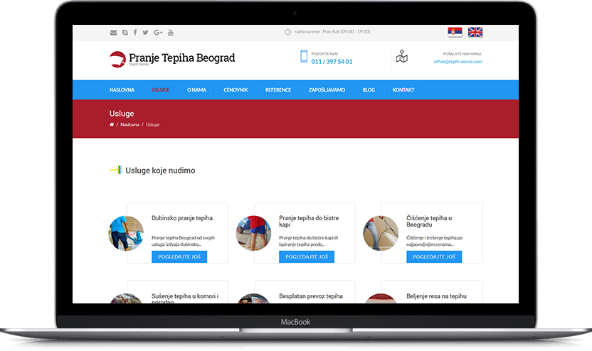 Pranje tepiha Beograd