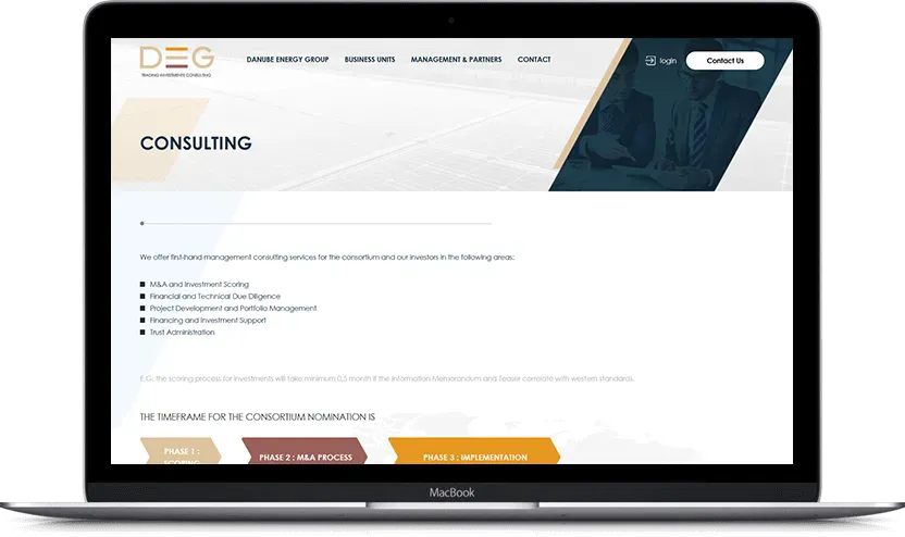 Additional desktop screen of Triemc project