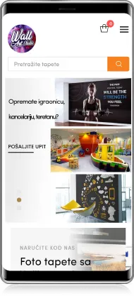 Mobilni prikaz projekta Wall Art Studio